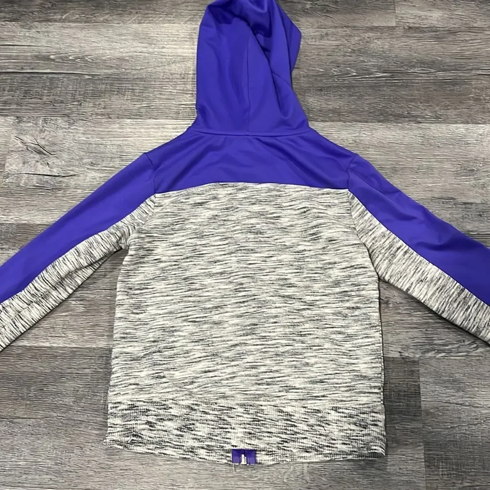 Kids Purple and Gray Hoodie